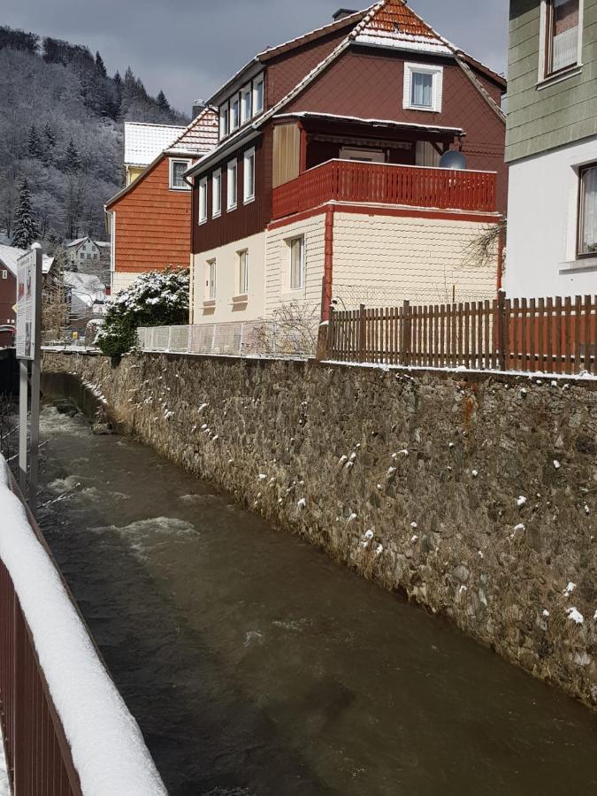 Ferienhaus Am Fluss Mit Traumhafter Dachterrasse ,Garten Und Grill Walkenried Exterior foto