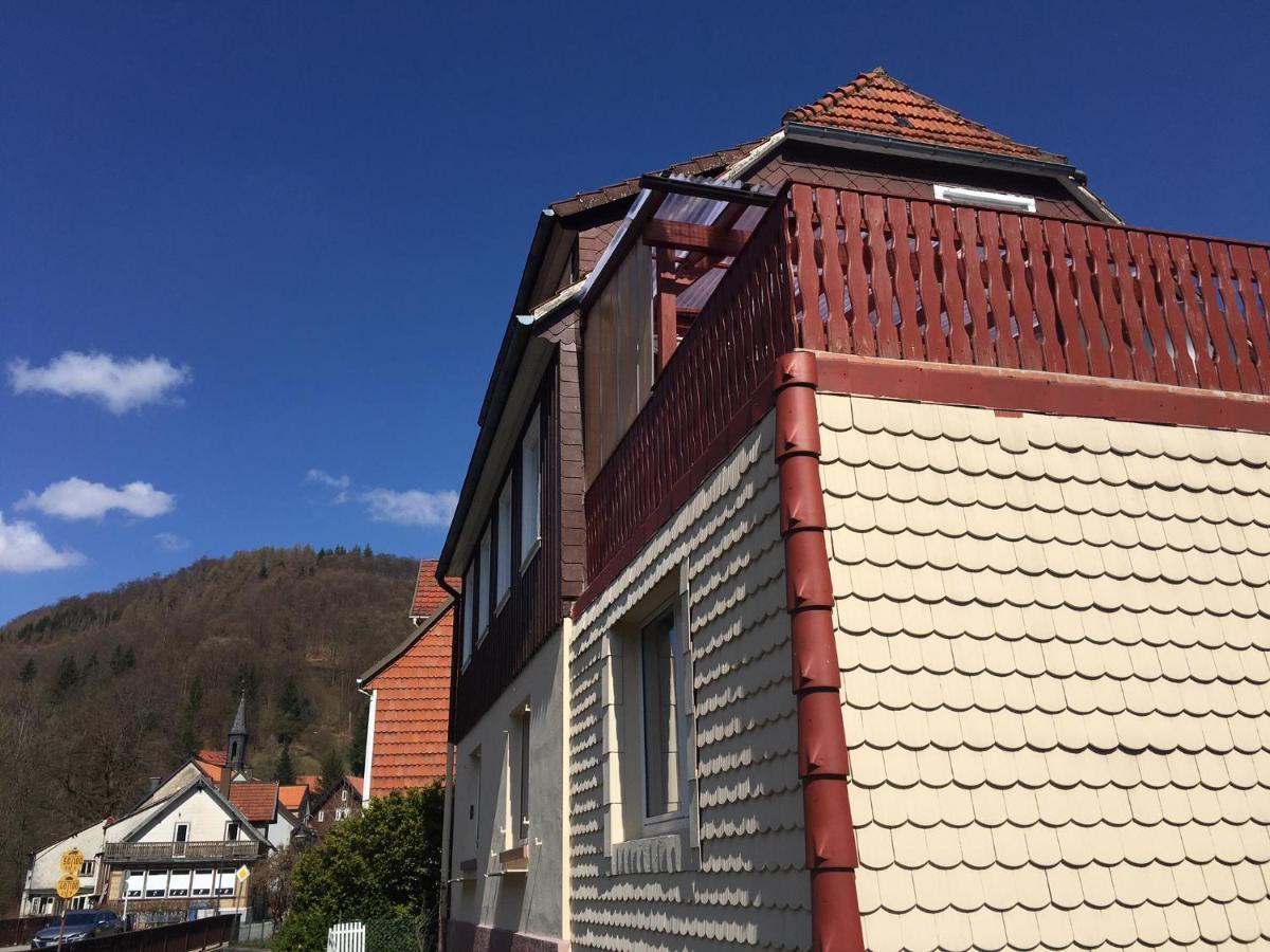 Ferienhaus Am Fluss Mit Traumhafter Dachterrasse ,Garten Und Grill Walkenried Exterior foto